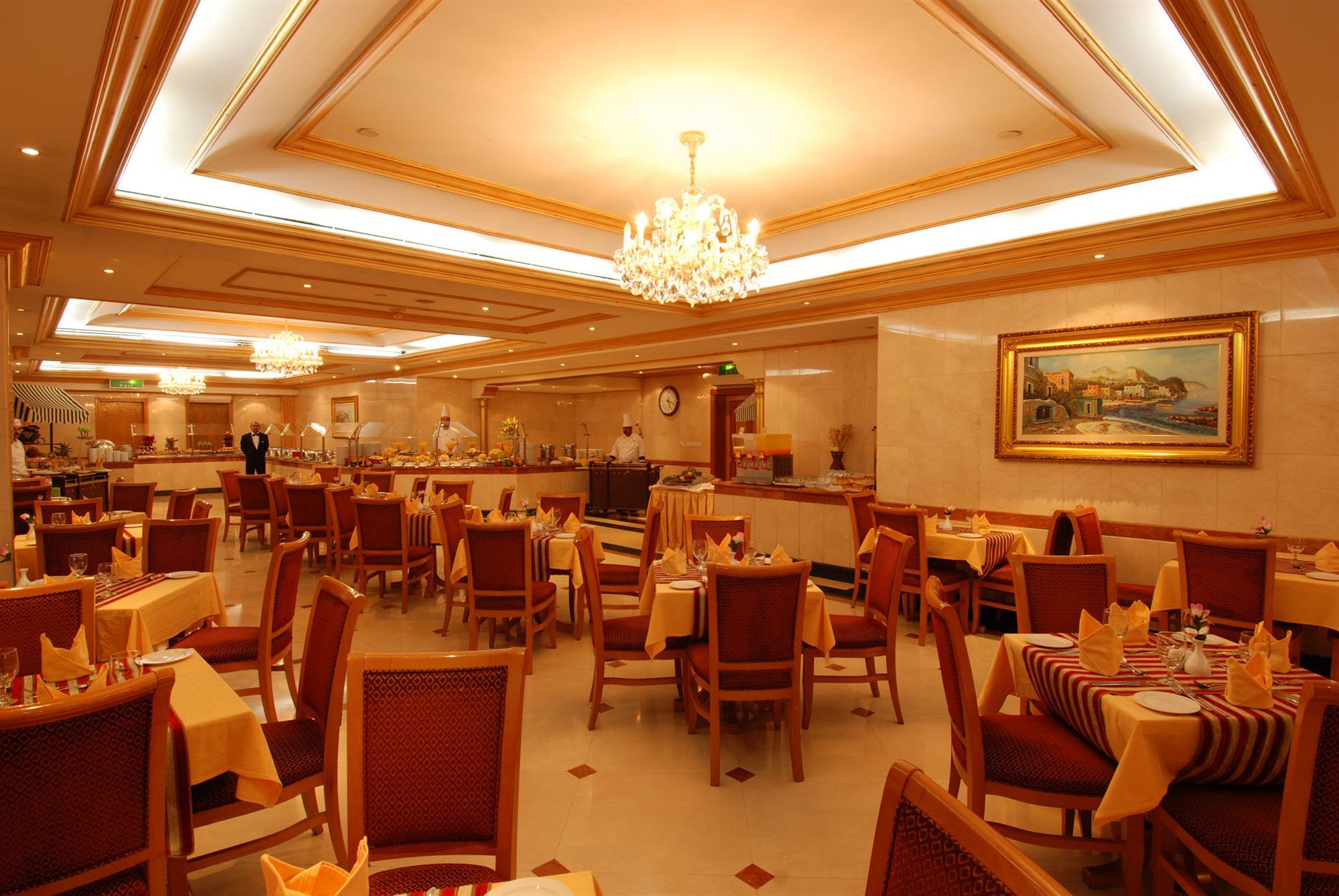 Dar Aleiman Al Haram Hotel Medina Eksteriør billede The restaurant